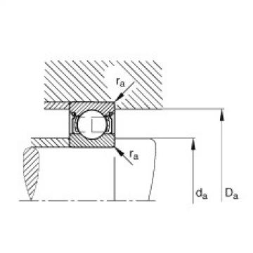 FAG Deep groove ball bearings - 6010-2Z