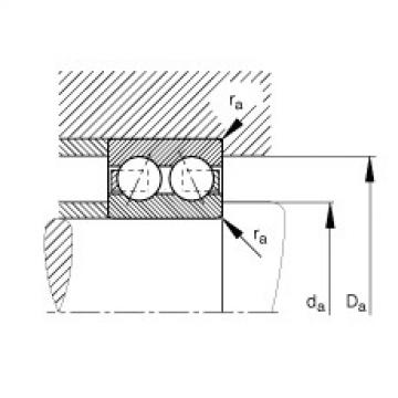 FAG Angular contact ball bearings - 3007-B-TVH