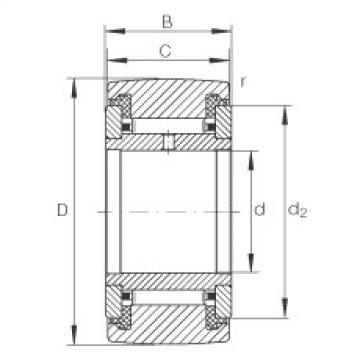 FAG Yoke type track rollers - NATR30-PP