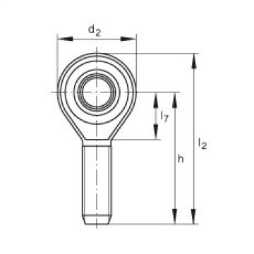 FAG Rod ends - GAKSL22-PS