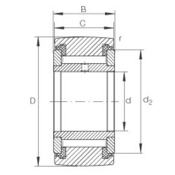 FAG Yoke type track rollers - NATV17-PP