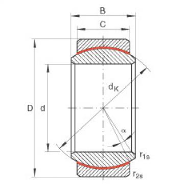 FAG Radial-Gelenklager - GE17-UK