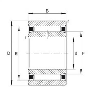 FAG Needle roller bearings - NAO50X68X20-IS1-XL