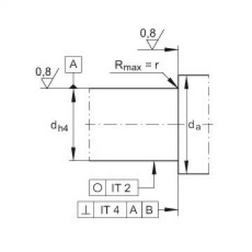 FAG Axial angular contact ball bearings - ZKLN1242-2RS-XL