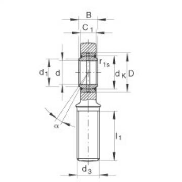 FAG Rod ends - GAL50-DO-2RS