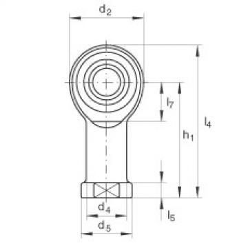 FAG Rod ends - GIKR18-PW