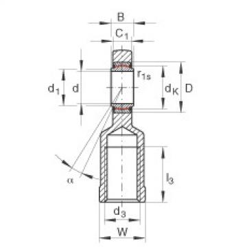 FAG Gelenkk&ouml;pfe - GIR60-UK-2RS