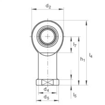 FAG Rod ends - GIL60-UK-2RS