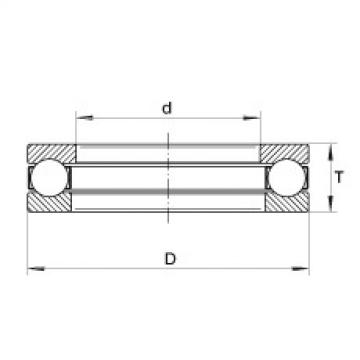 FAG Axial deep groove ball bearings - 2280