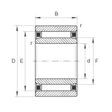 FAG Needle roller bearings - NAO15X28X13-XL