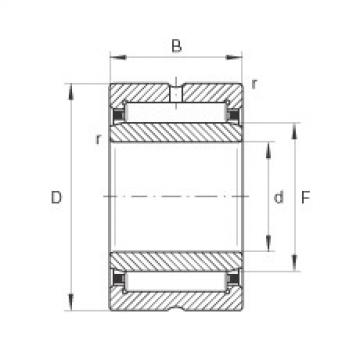 FAG Needle roller bearings - NA4907-XL