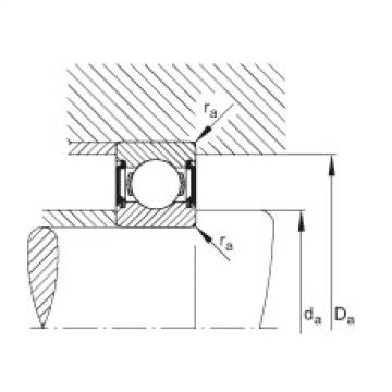 FAG Deep groove ball bearings - 6310-C-2BRS