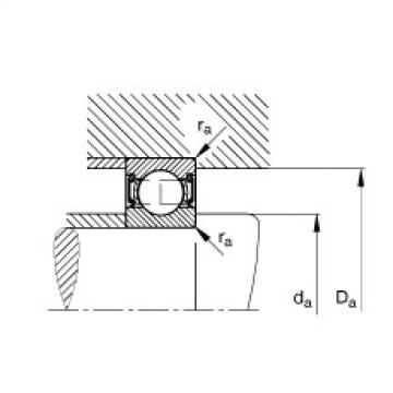 FAG Deep groove ball bearings - 61812-2RSR-Y