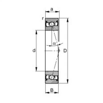 FAG Spindellager - HSS71911-C-T-P4S