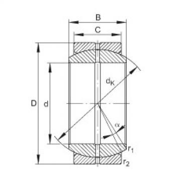 FAG Radial spherical plain bearings - GE60-DO