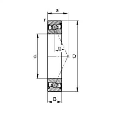 FAG Spindle bearings - HCS7012-E-T-P4S