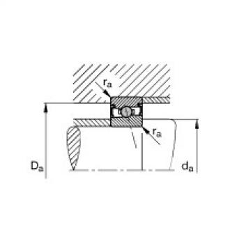 FAG Spindle bearings - HCS7011-E-T-P4S