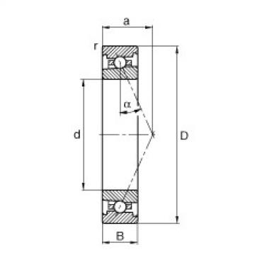 FAG Spindellager - HS7012-E-T-P4S