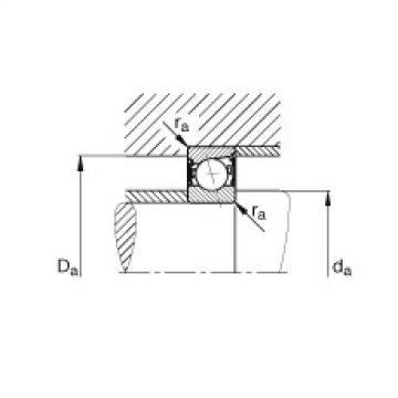 FAG Spindellager - B7004-E-2RSD-T-P4S