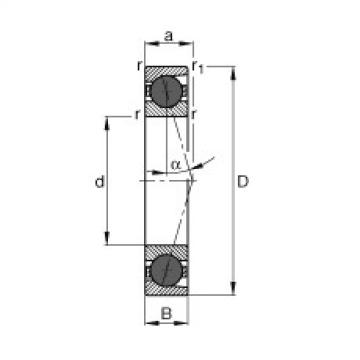 FAG Spindle bearings - HCB71911-C-T-P4S