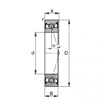 FAG Spindle bearings - HCS71912-C-T-P4S