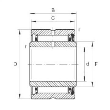 FAG Needle roller bearings - NA4904-RSR-XL