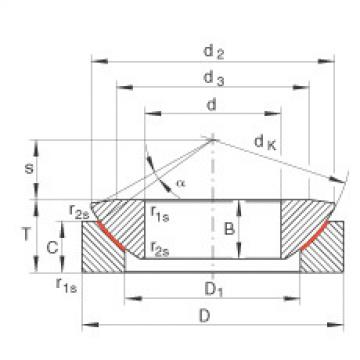 FAG Axial spherical plain bearings - GE45-AW