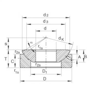 FAG Axial spherical plain bearings - GE12-AX