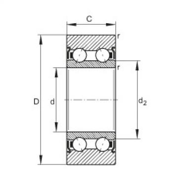 FAG Track rollers - LR5206-X-2Z-TVH-XL