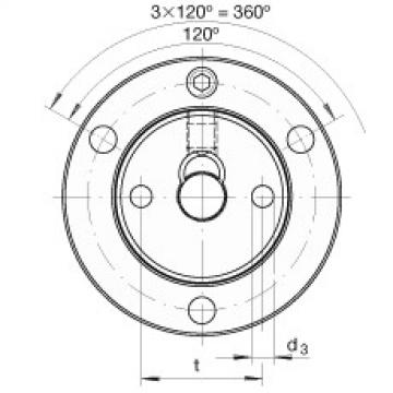 FAG Axial conical thrust cage needle roller bearings - ZAXFM1555