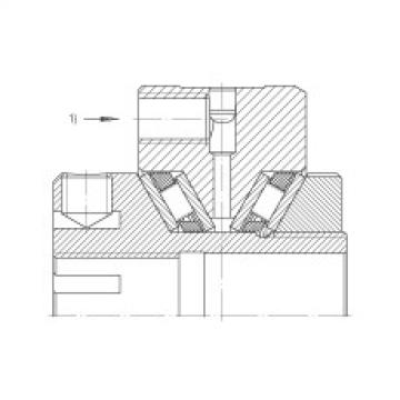 FAG Axial conical thrust cage needle roller bearings - ZAXFM1555