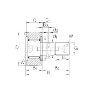 FAG Stud type track rollers - KR30