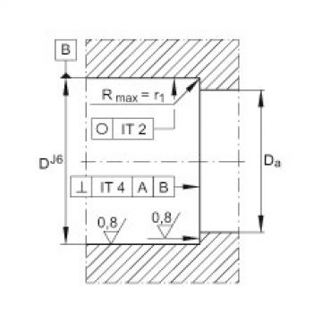 FAG Axial angular contact ball bearings - 7603030-TVP