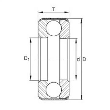 FAG Axial deep groove ball bearings - B23