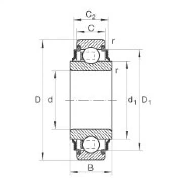 FAG Spannlager - 203-XL-KRR-AH02