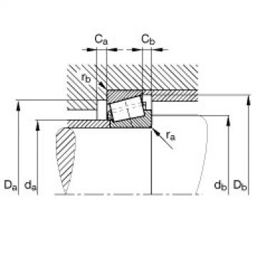 FAG Tapered roller bearings - 30203-XL