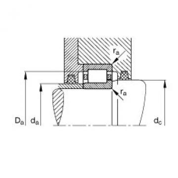 FAG Cylindrical roller bearings - NJ216-E-XL-TVP2 + HJ216-E