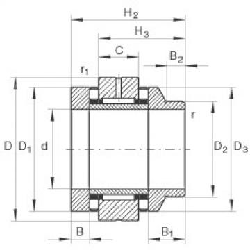 FAG Nadel-Axial-Zylinderrollenlager - ZARN55115-L-TV