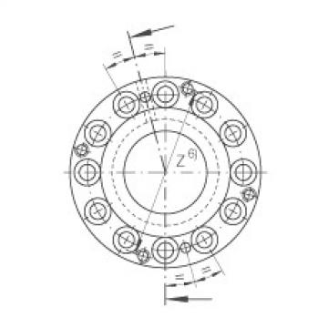 FAG Needle roller/axial cylindrical roller bearings - ZARF2575-TV