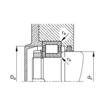 FAG Cylindrical roller bearings - NUP2209-E-XL-TVP2