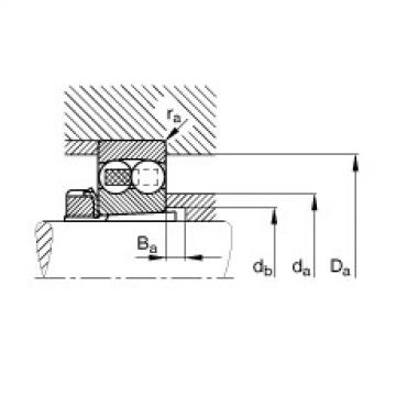 FAG Self-aligning ball bearings - 1210-K-TVH-C3 + H210