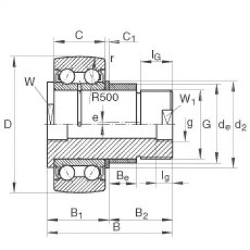 FAG Stud type track rollers - ZLE5205-2Z