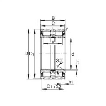 FAG Cylindrical roller bearings - SL045007-PP