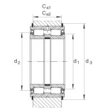 FAG Cylindrical roller bearings - SL045007-PP