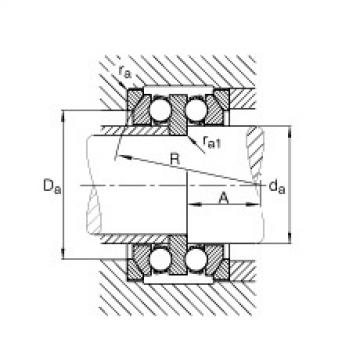 FAG Axial deep groove ball bearings - 54213 + U213