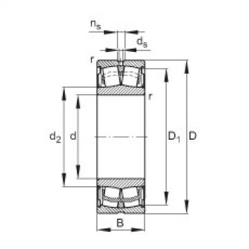 FAG Sealed spherical roller bearings - WS22211-E1-XL-2RSR