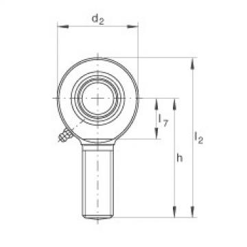 FAG Rod ends - GAL60-DO-2RS