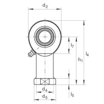 FAG Rod ends - GIR60-DO-2RS