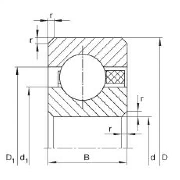 FAG Thin section bearings - CSCAA015-TV