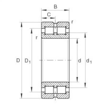 FAG Cylindrical roller bearings - SL014912